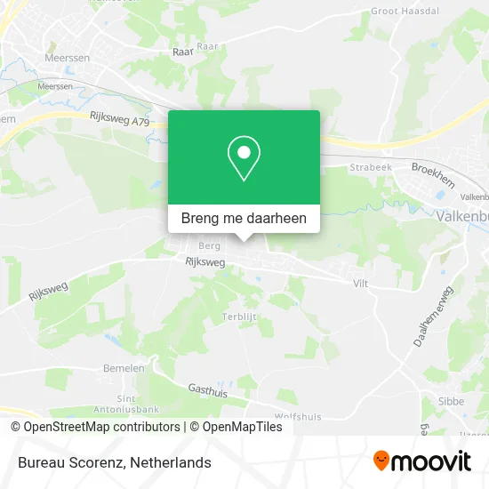 Bureau Scorenz kaart