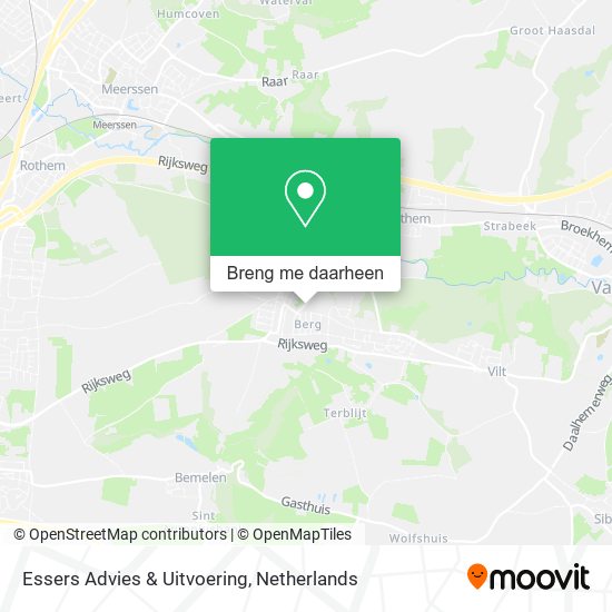 Essers Advies & Uitvoering kaart