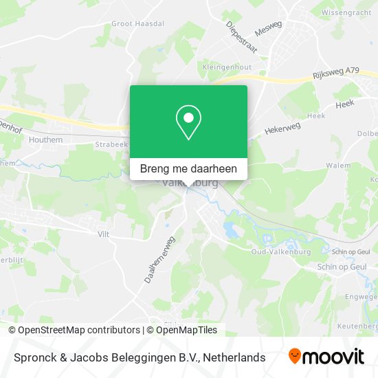 Spronck & Jacobs Beleggingen B.V. kaart