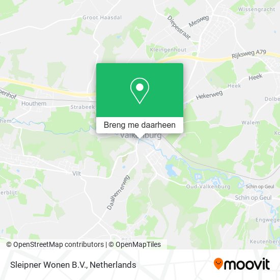 Sleipner Wonen B.V. kaart