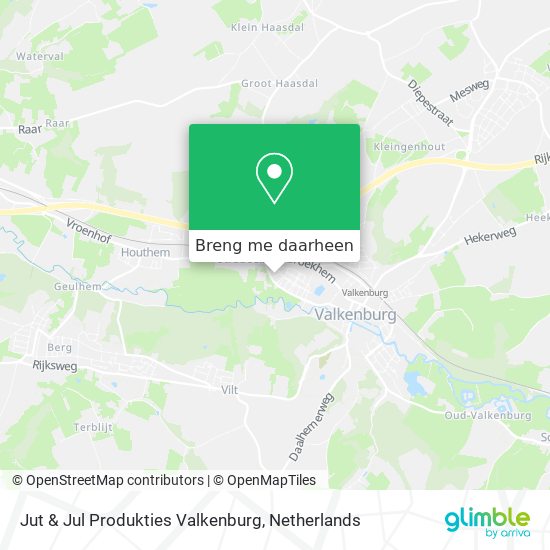 Jut & Jul Produkties Valkenburg kaart