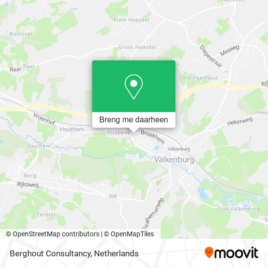 Berghout Consultancy kaart
