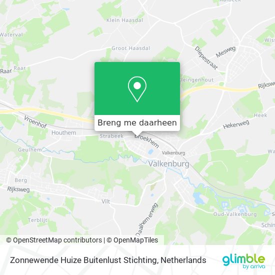 Zonnewende Huize Buitenlust Stichting kaart