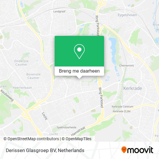 Derissen Glasgroep BV kaart