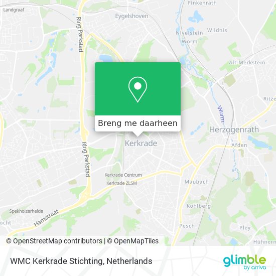 WMC Kerkrade Stichting kaart