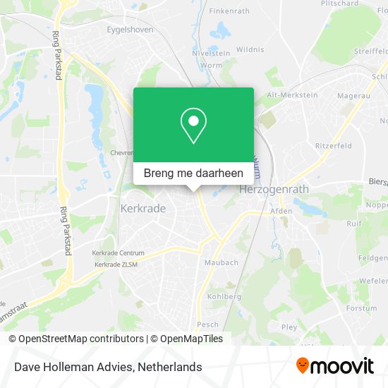 Dave Holleman Advies kaart