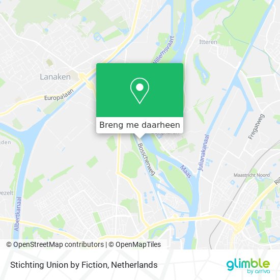 Stichting Union by Fiction kaart