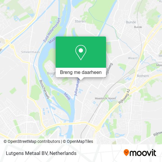 Lutgens Metaal BV kaart