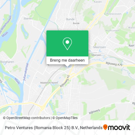 Petro Ventures (Romania Block 25) B.V. kaart