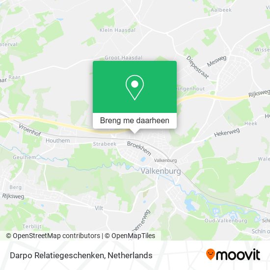 Darpo Relatiegeschenken kaart