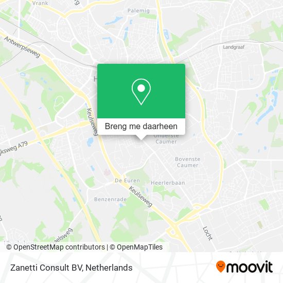 Zanetti Consult BV kaart