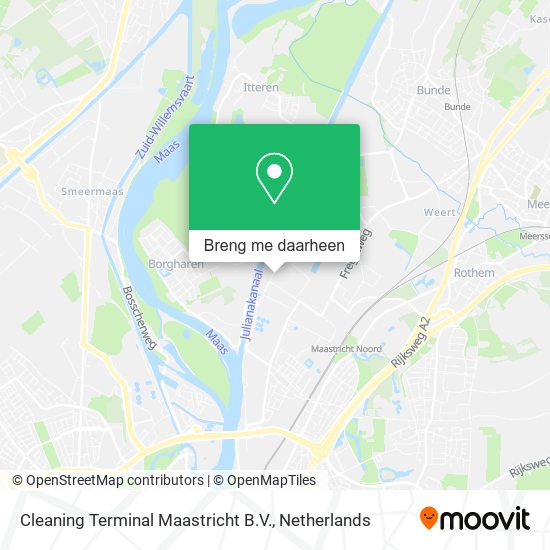 Cleaning Terminal Maastricht B.V. kaart