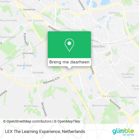 LEX The Learning Experience kaart