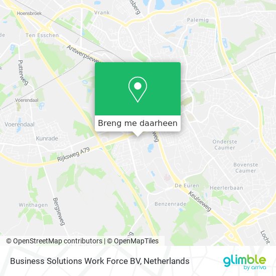 Business Solutions Work Force BV kaart