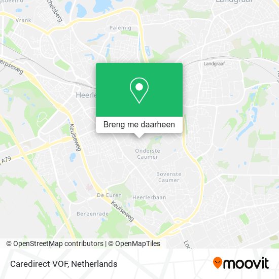 Caredirect VOF kaart