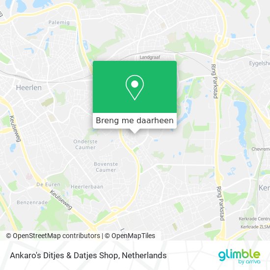 Ankaro's Ditjes & Datjes Shop kaart