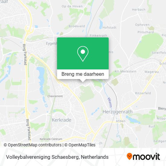 Volleybalvereniging Schaesberg kaart