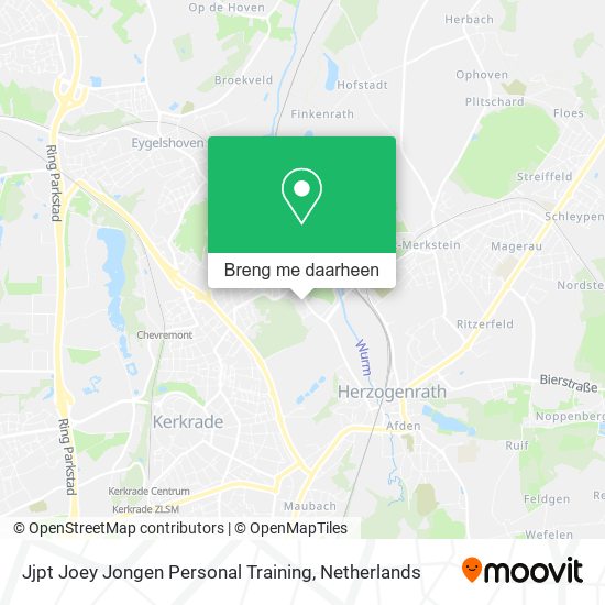 Jjpt Joey Jongen Personal Training kaart