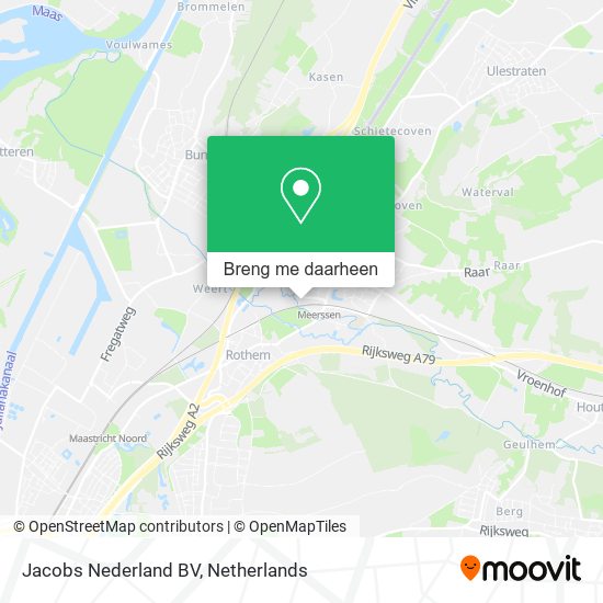 Jacobs Nederland BV kaart