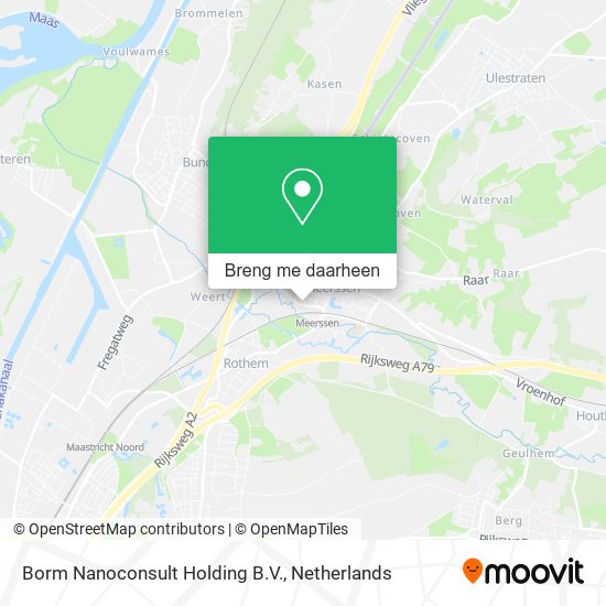 Borm Nanoconsult Holding B.V. kaart