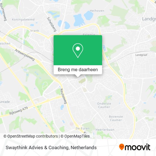 Swaythink Advies & Coaching kaart