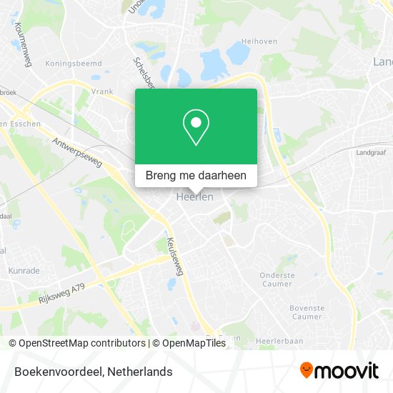 Boekenvoordeel kaart