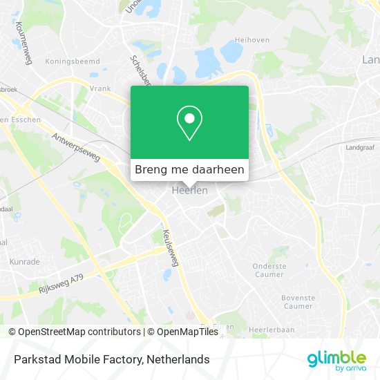 Parkstad Mobile Factory kaart