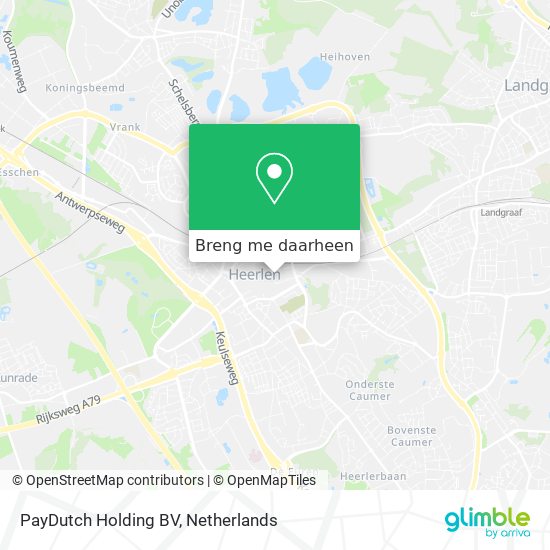 PayDutch Holding BV kaart