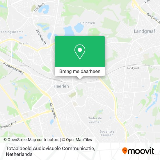 Totaalbeeld Audiovisuele Communicatie kaart