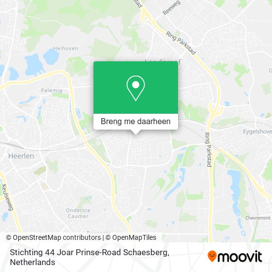 Stichting 44 Joar Prinse-Road Schaesberg kaart