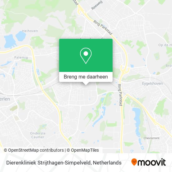 Dierenkliniek Strijthagen-Simpelveld kaart