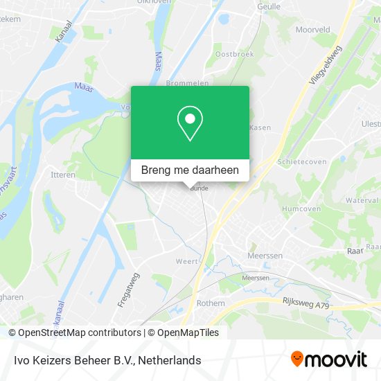 Ivo Keizers Beheer B.V. kaart