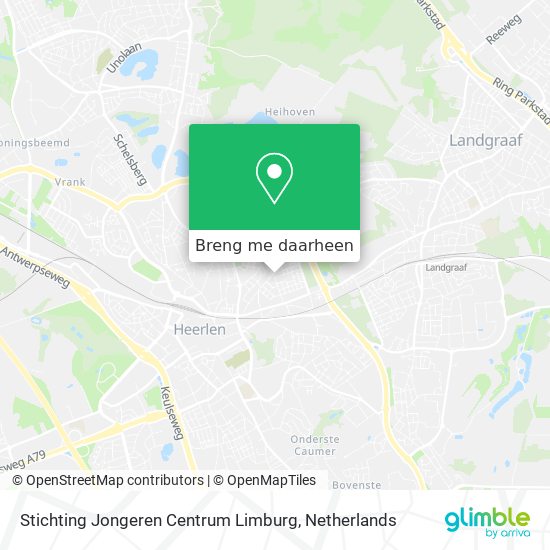 Stichting Jongeren Centrum Limburg kaart