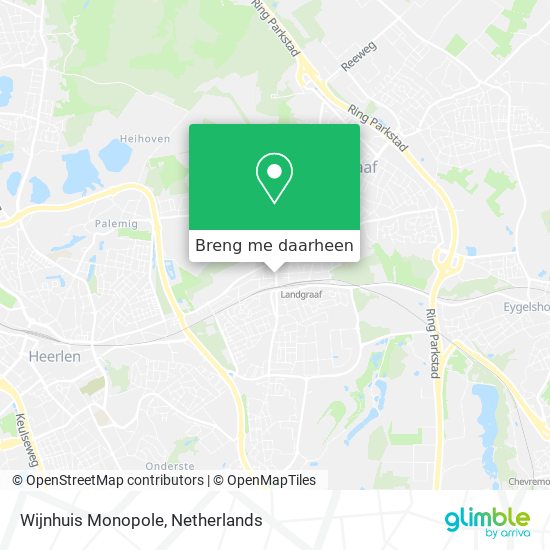 Wijnhuis Monopole kaart