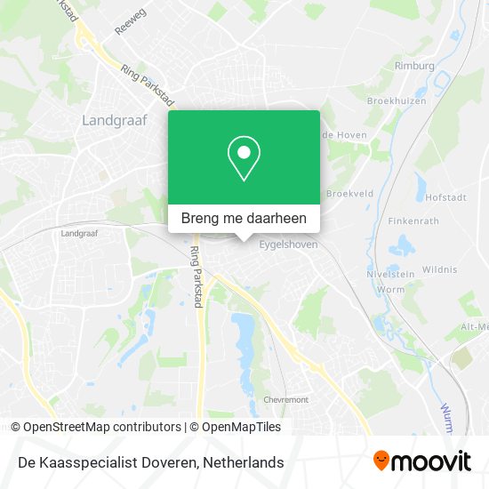 De Kaasspecialist Doveren kaart