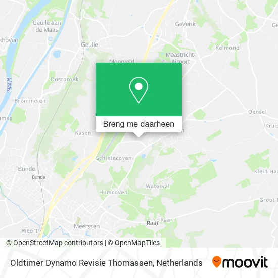 Oldtimer Dynamo Revisie Thomassen kaart