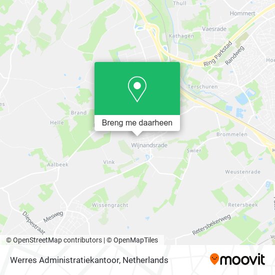Werres Administratiekantoor kaart