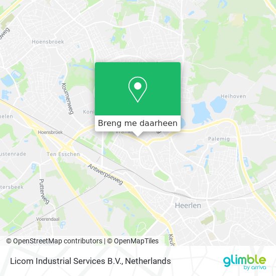 Licom Industrial Services B.V. kaart