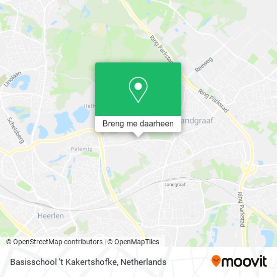 Basisschool 't Kakertshofke kaart