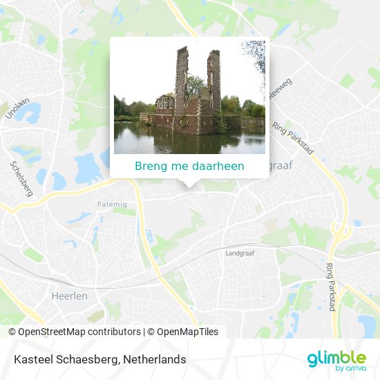 Kasteel Schaesberg kaart