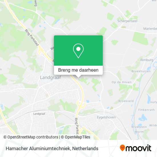 Hamacher Aluminiumtechniek kaart