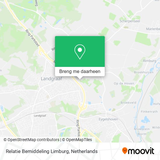 Relatie Bemiddeling Limburg kaart