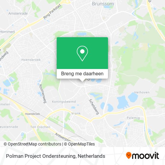 Polman Project Ondersteuning kaart