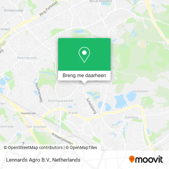 Lennards Agro B.V. kaart