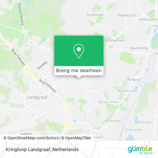 Kringloop Landgraaf kaart