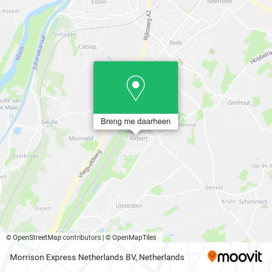 Morrison Express Netherlands BV kaart