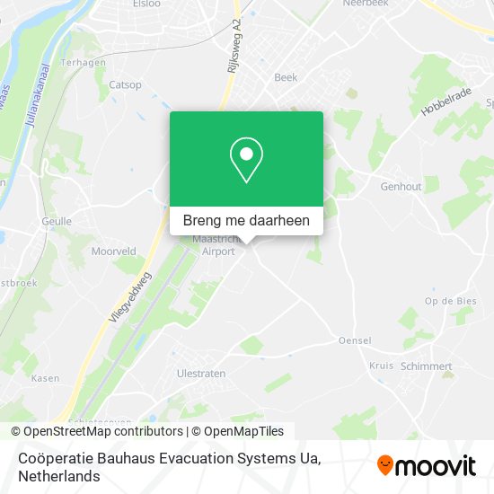 Coöperatie Bauhaus Evacuation Systems Ua kaart
