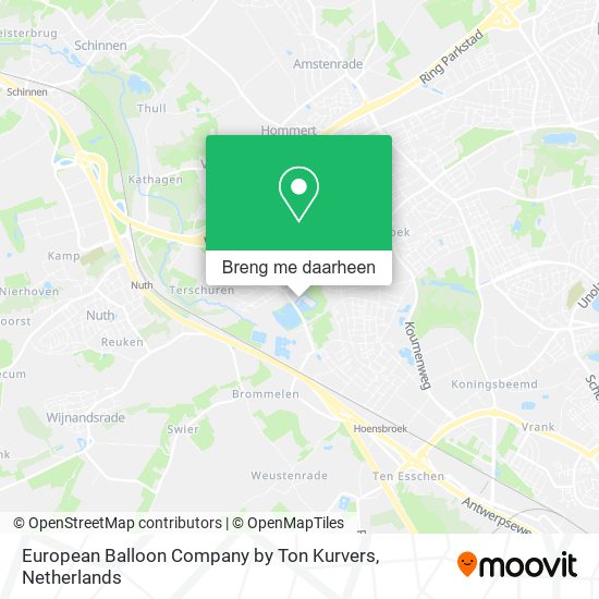 European Balloon Company by Ton Kurvers kaart
