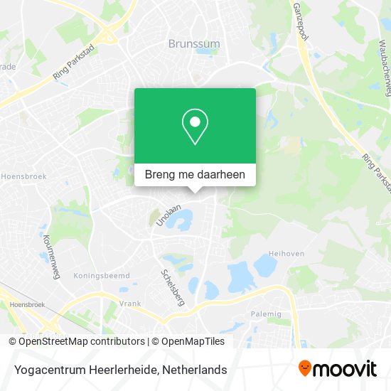 Yogacentrum Heerlerheide kaart