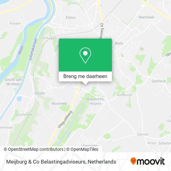 Meijburg & Co Belastingadviseurs kaart